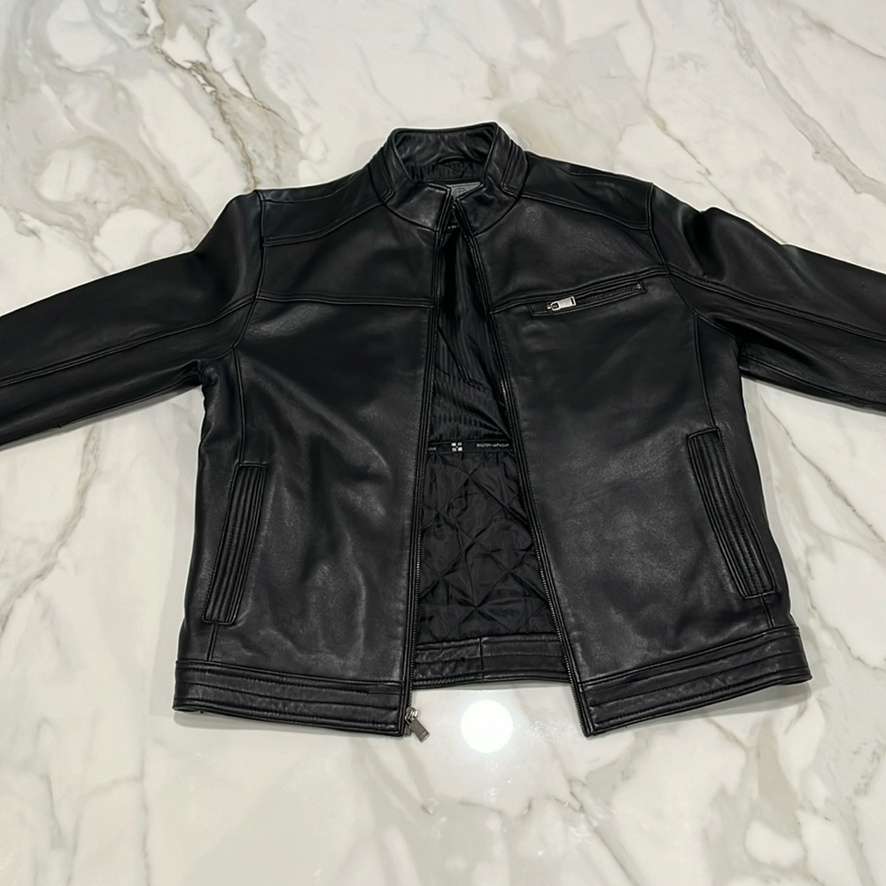 Boston Harbour “New Zealand Lamb” Men’s Leather Jacket